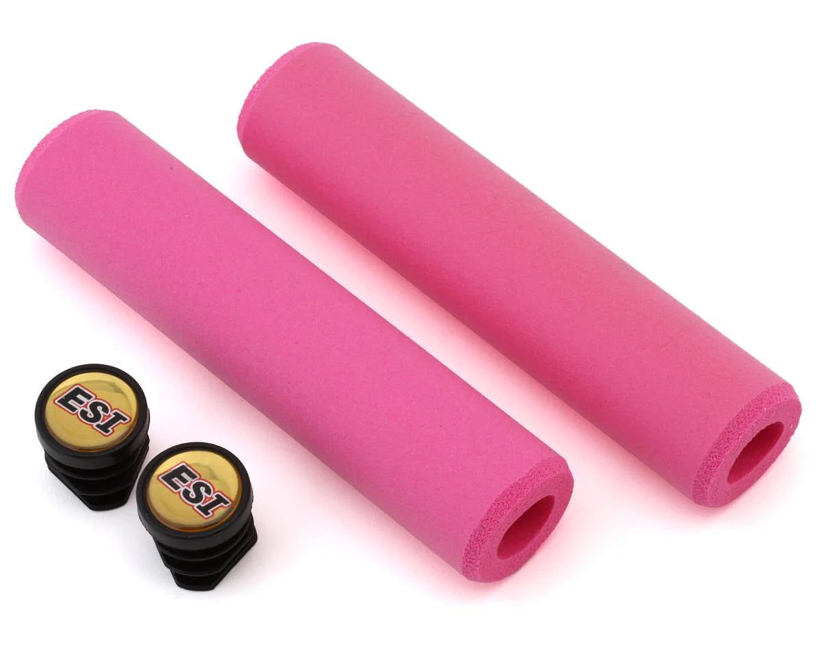 ESI Grips Chunky Silicone Grips (Pink) (32mm)